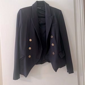 Navy, classic Rachel Zoe military style blazer. Used once.